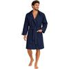 Dorian Home - Accappatoio Uomo e Donna in Microfibra Anallergico, Morbido, Leggero, Salvaspazio, Assorbente a Rapida Asciugatura con Cappuccio, Tasche, Cintura a Passanti e Gancio, Lavabile (no Stiro)