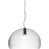 Kartell FL/Y Lampada a Sospensione 15 W, Cristallo, Diametro 52cm