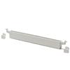 Foppapedretti Vaschetta Porta Mollette Gulliver con Due Ganci, Bianco
