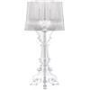 Kartell Bourgie Lampada da Tavolo, Dimmerabile E14, 40 W, Cristallo