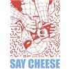 Komar Quadro da parete Marvel Spider-Man Say Cheese Red - dimensioni 50 x 70 cm - cameretta dei bambini