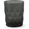 Excelsa Luxor Ice Set 6 Bicchieri Nero