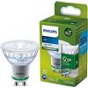 PHILIPS Classic ultra-efficient LED bulb with energy efficiency class A, GU10 bulb, replaces 50W, cool white light, non-dimmable