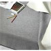 GEMITEX PROTEGGITAVOLO LINUM MADE IN ITALY ANTISCIVOLO, ANTIURTO, DOUBLE FACE GRIGIO/BIANCO, 140X240, ARREDA E PROTEGGE IL TUO TAVOLO DA URTI, GRAFFI E LIQUIDI