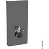 Geberit Monolith Plus modulo sanitario per WC sospeso, 131222JK7, Monolith Plus lava/nero cromato spazzolato [Elementi ad Incasso > Elementi Incasso per WC]