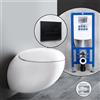 LAUFEN IL BAGNO ALESSI One set completo WC sospeso con elemento incasso neeos,, H8209714000001+16601BM#SET, IL BAGNO ALESSI One bianco [WC > WC con Elementi Incasso]