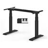 FLEXISPOT Struttura Scrivania Regolabile in Altezza CylineX Pro, Telaio Elettrico con Doppio Motore, Controllo a Pulsanti Stile Pianoforte, Portata fino a 200 kg, Nero