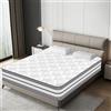 YIDATONG Materasso Singolo 90x200 cm Altezza 24cm, Certificato OEKO-TEX, materasso a Molle e Schiuma, materassi Memory, Media Rigidità H3, Materassi Ortopedico e Ergonomico, Ipoallergenico e Traspirante