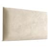 Muralo Pannelli Imbottiti per Pareti in Magic Velvet 50x30 cm - Cuscino da Parete Decorativo, Design Moderno e di Lusso per Camera da Letto e Soggiorno - Crema