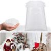 AIXIMA Neve Artificiale,Neve Finta,Neve Finta di Natale Decor,Fibra di Neve Artificiale,Decorazioni Invernali,Decorazione Dell'albero di Natale(7 Once/200g)