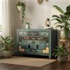 OPIUM OUTLET Comò cassettiera credenza consolle Credenza mobili armadio matrimonio armadietto cinese asiatico orientale antico vintage shabby-chic Comodini cinesi camera da letto