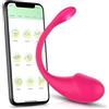 She is Love Massaggiatore Portatile con Controllo Wireless con App, Stîmólạtórẹ Clidòrīdè Pūňtò Ġ Vạgînale, Massaggiatore con Telecomando Intelligente con App per Smartphone