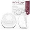 Momcozy Coppette Raccogli Latte Materno in Silicone 90 ML 2 Pezzi