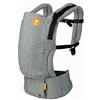 Tula Free-to-Grow - Zaino portabebè per neonati, in lino, ergonomico, estivo, da 3,2 a 20,4 kg, colore: cenere