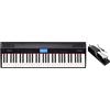 Roland Go-61P Digital Piano - 61 Touches, Collegatevi In Modo Wireless Al Vostro Smartphone & M-Audio Sp-2 - Pedale Di Sustain Universale Per Tastiera In Stile Pianoforte