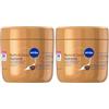 NIVEA Crema Corpo Burro di Cacao Nutriente 400 ml, Crema idratante corpo 72h, Con 3x Acido Ialuronico Puro e Burro di Cacao, Body lotion dalla texture ricca, Assorbimento rapido, Per pelle secca