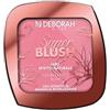 Deborah Milano - Super Blush Fard Effetto Naturale, n.01 Rose, Ravviva il Colorito Spento, Effetto Naturale che dura tutto il giorno, 10gr