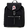 Invicta Zaino a lpino Heritage, Nero, Borsa Donna, Viaggio y Tempo Libero, Eco Material, 20 Lt