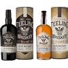 Teeling Single Grain C.A. - 700 ml & Whiskey Irish Single Malt, 700 ml