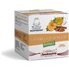 Coffisano 10 Capsule Infuso Arancia e Cannella Bio compatibili per Macchine Caffè Nespresso, Tisana Monodose Rilassante Biologica alle Erbe Spezie