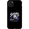Cosmic Orbit Astronomy Stargazer Custodia per iPhone 11 Pro Max Saturno Planet Anelli Cosmic Explorer Stargazer