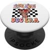 In My Spooky Dog Era Groovy Halloween Dogs Costume PopSockets PopGrip Adesivo