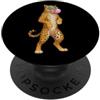 Leopard Bubblegum Sunglasses Novelty Leo Occhiali da sole leopardati con grafica leopardata PopSockets PopGrip Adesivo