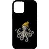 Winter Octopus Beanie Funny Ocean Appare Custodia per iPhone 12 mini Berretto invernale a forma di polpo con grafica divertente oceano
