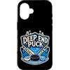 Jimbeels Custodia per iPhone 16 DEEP END PUCK Hockey Subacqueo Pinne Squadra
