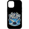 Jimbeels Custodia per iPhone 12/12 Pro DEEP END PUCK Hockey Subacqueo Pinne Squadra