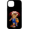 Bahaa's Tee Custodia per iPhone 15 Plus Basketball Player Shirts, Cool Cartoon Sports Graphic