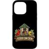 Jimbeels Custodia per iPhone 14 Pro Max FEEDER CAM CREW Birdwatching Mangiatoia con Camera