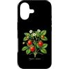 The Botany Bureau Custodia per iPhone 17 Illustrazione della pianta di fragola Fragaria × ananassa