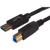 Amazon Basics Cavo 3.0 USB-A maschio a USB-B maschio, 1.8 m, Nero