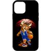 Bahaa's Tee Custodia per iPhone 12 mini Basketball Player Shirts, Cool Cartoon Sports Graphic