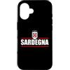 SARDEGNA Custodia per iPhone 16 4 BANDIERA MORI SARDEGNA LOVE SARDEGNA REGALO