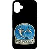 Jimbeels Custodia per iPhone 16 Plus POOL PUCK CALM Hockey Subacqueo Disco Squadra
