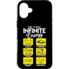 Breakfast Humor And Jam Toast Bread Cat Custodia per iPhone 16 Plus Divertente Scienza Sarcasmo Ipotesi Infinite Energy Loop Cat