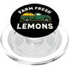 Country Charm Studio Agricolo Decorazione Rustica con Limoni e Camion Vintage PopSockets PopGrip per MagSafe