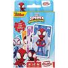 Shuffle - Marvel Spidey & Friends 4-in-1 - Kartenspiele für Kinder: Mau Mau, Quartett, Memo & Schnipp Schnapp