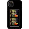 Zombie Monster Face Pictures Funny Hallo Custodia per iPhone 11 Pro Max Sequenza di immagini del volto di un mostro zombie Halloween