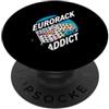 Eurorack Modular Synth Musician Apparel Eurorack Addict Modular Synthesizer Patch Cable Gear PopSockets PopGrip Adesivo