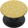 Yellow Aesthetics Gifts Giorno di San Valentino giallo chiaro beige carino cuori modello PopSockets PopGrip Adesivo