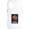 Astronomy Celestial Mars Stargazers Custodia per iPhone 16 Marte Planet RA 04h 54m 22s DEC 22 30 56 Cielo