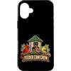 Jimbeels Custodia per iPhone 16 Plus FEEDER CAM CREW Birdwatching Mangiatoia con Camera
