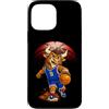 Bahaa's Tee Custodia per iPhone 13 Pro Max Basketball Player Shirts, Cool Cartoon Sports Graphic