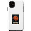 Astronomy Celestial Mars Stargazers Custodia per iPhone 11 Marte Planet RA 04h 54m 22s DEC 22 30 56 Cielo