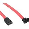 PremiumCord - Cavo SATA 0, 5 m, 1 x 90°, 1 x Spina Standard