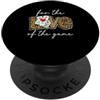Leopard Love Game Mahjong Playing Chines Leopardo Stampa Amore per il Gioco Mahjong Giocare Gioco Cinese PopSockets PopGrip Adesivo