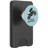 Motocross Tees and Cool Dirt Biking Gift Catch Air Live Fearless Motocross PopSockets PopWallet per MagSafe